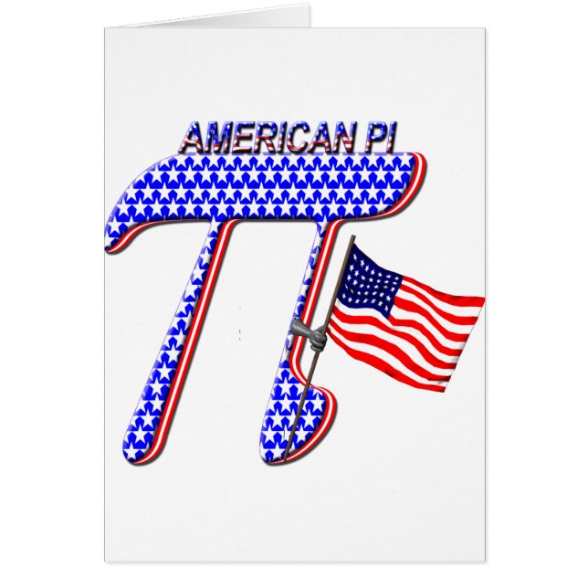 AMERICAN PI (PIE) - MATH HUMOR (Front)