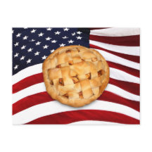 American Pie (Apple Pie with American Flag)