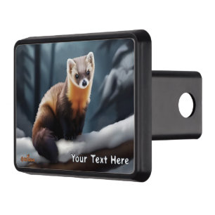 American Pine Marten Trailer Hitch Cover