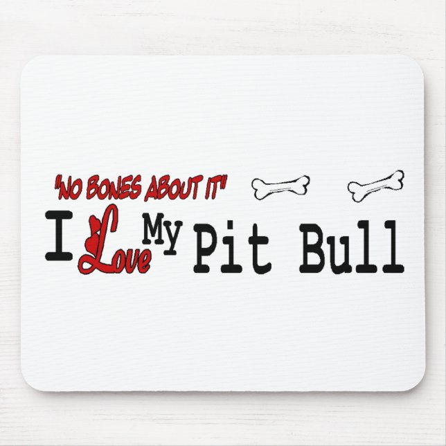 American Pit Bull Terrier Gifts Mouse Pad (Front)