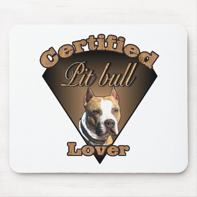 American Pit Bull Terrier Gifts Mouse Pad (Front)