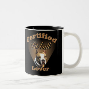 American Pit Bull Terrier Gifts Two-Tone Coffee Mug