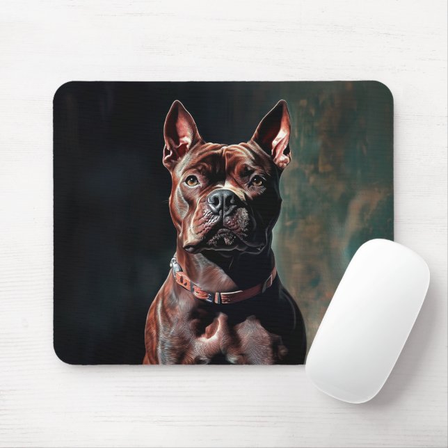 American pit bull terrier  mouse pad (With Mouse)