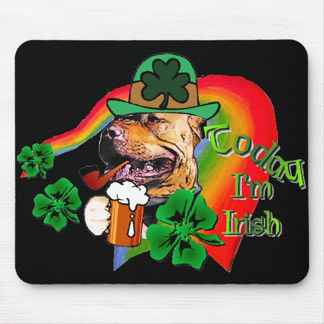 American Pit Bull Terrier Mouse Pad (Front)