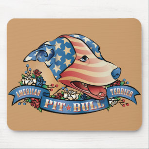 American Pit Bull Terrier Mouse Pad