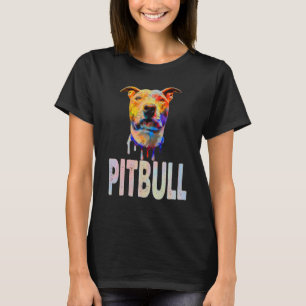 American Pit Bull Terrier Pit Bull Papa Dog Dad Mo T-Shirt