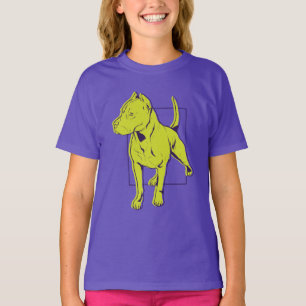 American Pit Bull Terrier Portrait T-Shirt