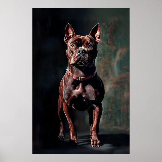 American pit bull terrier  poster (Front)