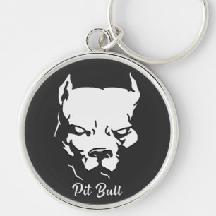 American Pit Bull Terrier T-Shirt Keychain