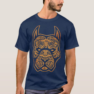American Pit Bull Terrier Tribal Tattoos T-Shirt