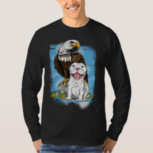American Pit Bulls & Bald Eagle T-Shirt