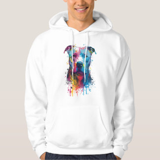 American Pitbull - Graffiti Ink Splash Hoodie