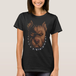 American Pitbull Head T-Shirt