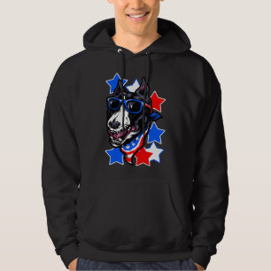 American Pitbull Sunglasses Hoodie