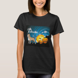 American Pitbull Terrier Happy Halloween T-Shirt