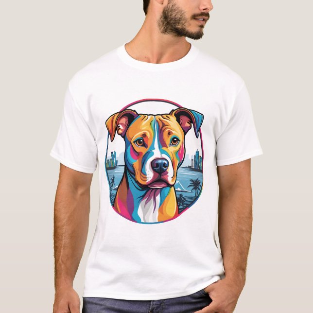 American Pitbull Terrier T-Shirt (Front)