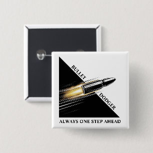 American Political Election 2 Inch Square Button