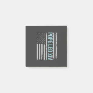 American Pope Leo Catholic Church Christian Faith  Post-it Notes