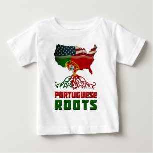 American Portuguese Roots Baby T-Shirt