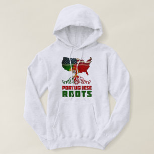 American Portuguese Roots Hoodie