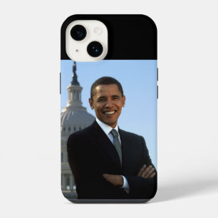 American President Barack Obama as US Senator iPhone 14 Case