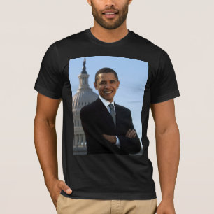 American President Barack Obama as US Senator T-Shirt