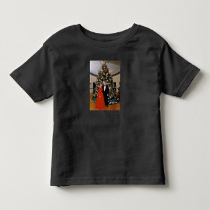 American President Bill Clinton Christmas Card  Toddler T-shirt