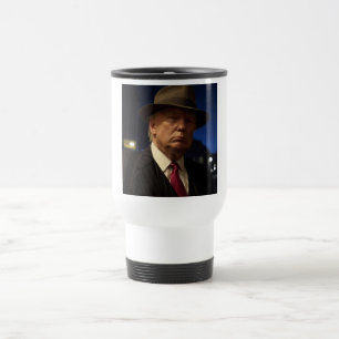 American President Donald Trump Godfather Travel Mug