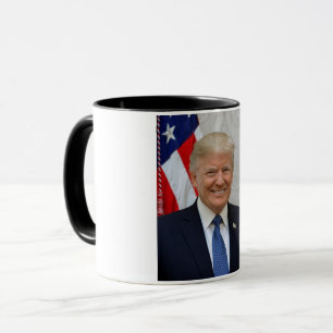 American President Donald Trump White House Mug