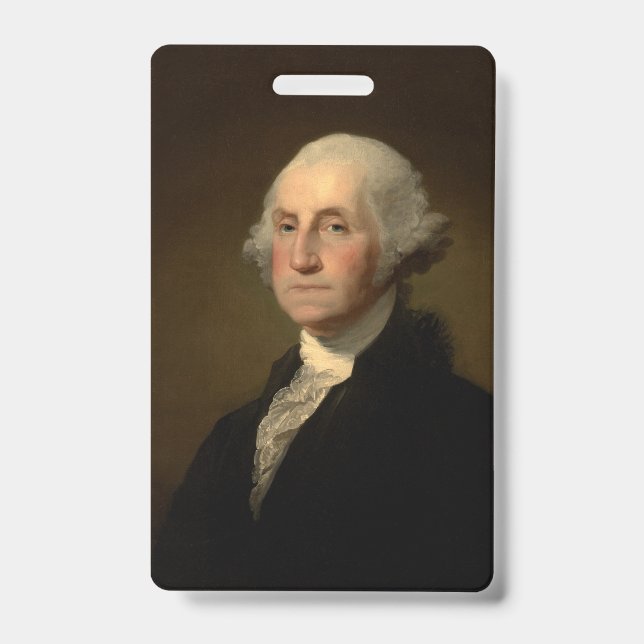 American President George Washington, Stuart Badge (Front)