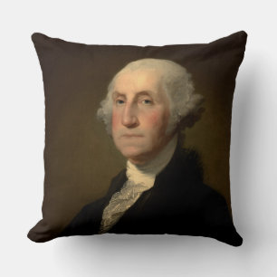 American President George Washington, Stuart Throw Pillow