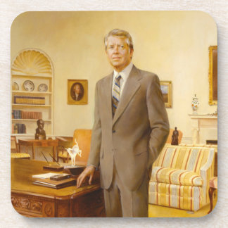 American President James Earl Carter Oval Office Coaster