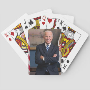 American President Joe Biden as Senator Playing Cards