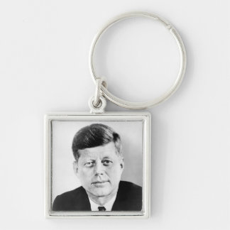 American President John Kennedy Presidential Photo Keychain