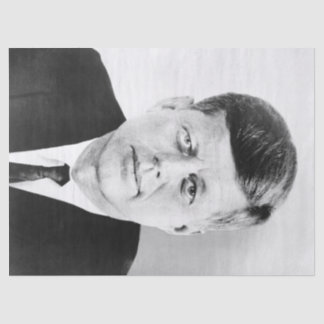 American President John Kennedy Presidential Photo Tissue Paper