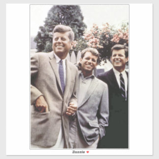 American President John Kennedy & Robert & Ted