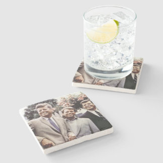 American President John Kennedy & Robert & Ted Stone Coaster