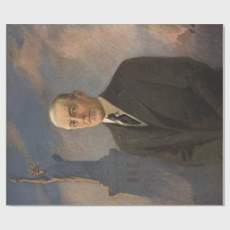 American President Woodrow Wilson & Liberty Wrapping Paper