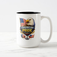 American Pride – Bald Eagle & USA Flag Patriotic 
