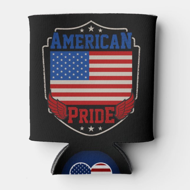 American Pride Can Cooler (Front)