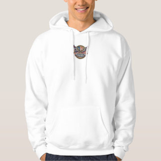 American Pride Design: Patriotic Eagle & Flag Artw Hoodie
