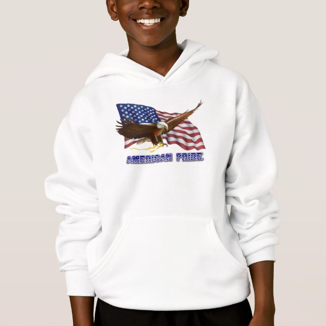 AMERICAN PRIDE EAGLE AND FLAG (Front)