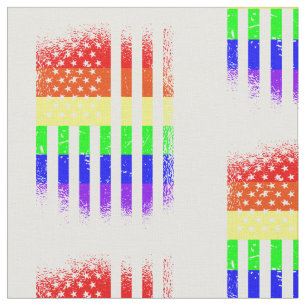 american pride flag rainbow lgbt fabric