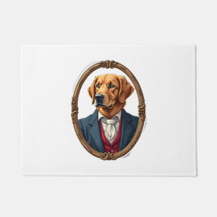 American Pride Golden Retriever Vintage Shirt 4 Doormat