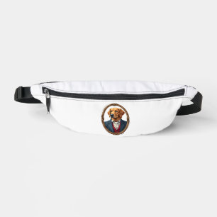 American Pride Golden Retriever Vintage Shirt 4 Fanny Pack