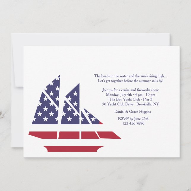 American Pride Invitation (Front)