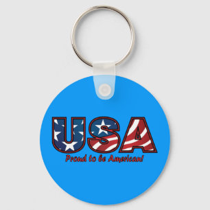 American Pride Keychain