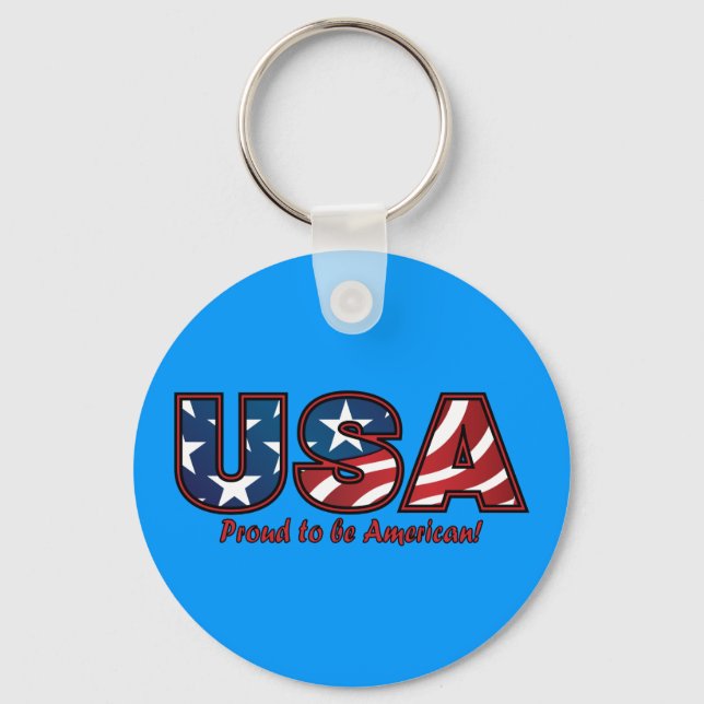 American Pride Keychain (Front)