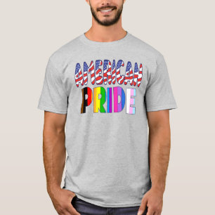 American Pride - LGBTQ+ America Pride Month July 4 T-Shirt