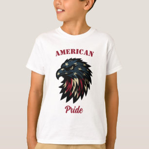 American Pride, Patriotic Red White Blue Eagle T-Shirt